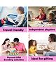 Littlefolks Round Velcro Activity Kit | Daily Routine-Vehicles-Emotions-Currency & Flag| Early Learning Preschool Busy Book| Card | Gift for Kid Age 1 to 5 |Set of 4|Educational Books/Toys