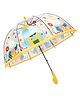 CHAATEWALA Elephant Printed Umbrella - Multi Colour