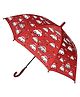 CHAATEWALA Cars Designed Colour Changing Magical Umbrella - Red