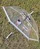 CHAATEWALA Cow Designed Transparent Umbrella - Multi Colour