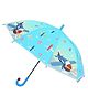 CHAATEWALA Aeroplane & Hot Air Balloon Designed Umbrella - Multi Colour