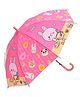 CHAATEWALA Cute Baby Animals Designed Umbrella - Multi Colour