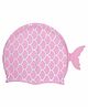Little Surprise Box Scales Print Silicone Swimming Cap - Pink