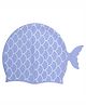Little Surprise Box Scales Print Silicone Swimming Cap - Purple
