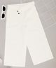 Pantaloons Junior Cotton Solid Trousers - Off White