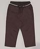 Pantaloons Baby Solid Pant - Asphalt