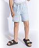 Taffykids Denim Knee Length Pocket Detail Shorts - Light Blue