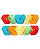 SuperBottoms Pure Cotton Pack Of 10 Animals Printed Panties - Multi Colour