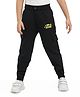 SuperBottoms Premium Cotton I Am A Star Text Printed Stretchable & Adjustable Pajama - Black