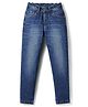 Pine Kids Woven Full Length Washed Jeans - Blue