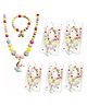 Birthday Popper Unicorn Jewellery Set | Pack of 6 | Colorful Necklace & Bracelet Sets for Girls | Birthday Return Gifts
