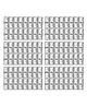 Birthday Popper Silver Backdrop Foil Balloon Cube Curtain (Set of 6)  Marriage, Birthday, Anniversary, Baby Shower, Naming Ceremony & Photo Booth Decorations