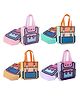 Birthday Popper Goody Bags (Schoolbag Pattern) as Birthday Return Gifts for Kids - Set of 20 - Size: 22 x 22 cm -with Handles - Candy Treat Gift Bags
