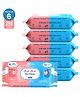 Silk Soft Multipurpose Wet Wipes 66 pulls (Pack of 6)