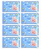 Silk Soft baby wet wipes 10 pulls without lid - Pack of 8