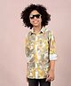 CRIMSOUNE CLUB 100% Cotton Full Sleeves Abstract Printed Shirt - Multi Colour