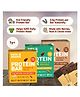 Tots & Moms Kid-friendly Protein Bars for Kids  Choco flavored Dates & Nuts, Pack of 3 | 3.5g Protein per Bar | Cocoa for Antioxidants & Oats for Fiber | Perfect Option for Healthy Snacking | (25g X 6) 150g - Each