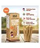 Tots and Moms Teething Sticks - Ajwain & Jeera with Dry Fruits, Nuts & Seeds for soothing gums for babies, 12 months+ 150g | No Maida, No Sugar| Kid-Friendly Finger Food Lunch Box Snack