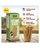 Tots and Moms Millet and Herbs Gut-friendly Oregano - Teething Sticks made with Jaggery for babies, 12Months+ 150g | No Maida, No Sugar, No Preservatives | Healthy Finger Food for kids