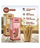 Tots and Moms Teething Sticks made with Jaggery for babies, 12Months+ | Ajwain & Jeera, Ragi & Sesame | No Maida, No Sugar, No Preservatives | Nourishing Teething Treat | Pack of 2-150g each
