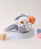Babyhug Ear Muffs with Kitty Design - Light Blue