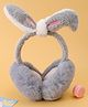 Babyhug Ear Muffs with Ear Applique - Grey