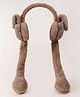 Babyhug Ear Muff with Bear Design - Tan