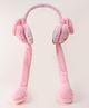 Babyhug Ear Muffs with Bear Design - Pink
