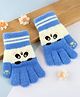 Babyhug Gloves with Animal Design - Blue