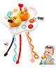 ADKD Baby Rattle Toys UFO Pull String Toys For Kids Early Development Toys For Toddlers Pull String Activity Toy Baby Stress Relief Kids Toys Baby Toys Fun Entertainment Toys- Multicolor