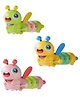 New Pinch Cute  Caterpillar Toys for Kids, Windup Toys with Moving Wheels for 18+ Months Kids and Toddlers (Random Color)  - Pack of 3