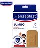 Hansaplast Antiseptic Jumbo Bandage First Aid Essential Pack For Larger Wounds - 10 Strips