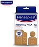 Hansaplast Antiseptic Assorted Bandages Various Shapes & Size - 50 Strips