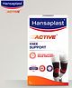 Hansaplast Pair of Active Knee Cap Size M - Black