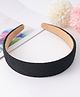 Pine Kids Free Size Solid Coloured Hair Band - Black