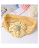 Babyhug Headband with Floral Applique - Yellow