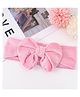 Babyhug Bow Applique Headband - Pink