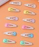 Babyhug Snap Clips  Pack of 12 -  Multicolour