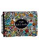 Berrybee Chalk it Doodles- Children's Activity Chalkboard Book-Portable,Screen Free Activities for Kids, Erasable,Reusable Book,8 Pages, One Chalk with chalkholder - English
