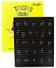 Berrybee Reusable Double Sided TRACING Chalkboard Handwriting Practice Board for Kids | English Alphabet, Upper & Lowercase Writing Book| Gift for Toddlers, Boys & Girls (Englih Print)