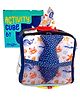 BERRYBEE Activity Cube for Toddlers 6 Month +,Peek & Seek Sensory Discovery Cube, Selfie Mirror, Early Fine Motor Skills Development, Best Travel Toy (Nautical)