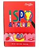 BERRYBEE I Spy & I ColourFood we Eat- Fabric Coloring Mat 12x20 Inches, I Spy Game Memory Game for Kids, Toddlers  Boys & Girls Gift, 6 Washable Markers,Reusable,Tear & Wrinkle Resistant