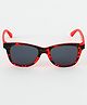 Pine Kids Sunglasses with Solid Nose Pad - Red