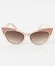 Pine Kids Cat Eye Sunglasses with Shimmer Detail - Rose Gold
