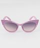 Pine Kids Cat Eye Sunglasses with Shimmer Detail - Light Purple