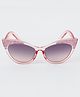 Pine Kids Cat Eye Sunglasses with Shimmer Detail - Baby Pink
