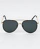 Pine Kids Aviator Sunglasses - Black