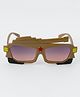Babyhug Sunglasses With Ammunition Tanker Shape - Olive Green