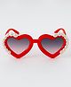 Babyhug Heart Shape Sunglasses - Red