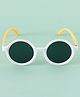 Babyhug Round Shaped Sunglasses - White